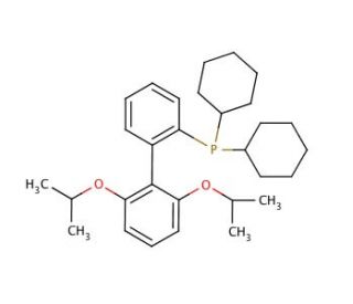 2-Dicyclohexylphosphino-2&prime;,6&prime;-diisopropoxybiphenyl (CAS 787618-22-8) - chemical structure image