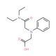 [[2-(Diethylamino)-2-oxoethyl](phenyl)amino]-acetic acid - chemical structure image