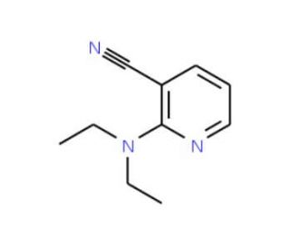 2-(Diethylamino)nicotinonitrile (CAS 17782-02-4) - chemical structure image