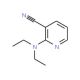 2-(Diethylamino)nicotinonitrile (CAS 17782-02-4) - chemical structure image
