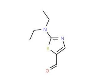 2-(Diethylamino)thiazole-5-carboxaldehyde (CAS 92940-24-4) - chemical structure image