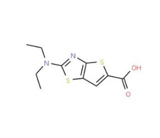 2-(diethylamino)thieno[2,3-d][1,3]thiazole-5-carboxylic acid - chemical structure image