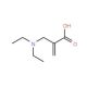 2-Diethylaminomethyl acrylic acid (CAS 27315-98-6) - chemical structure image