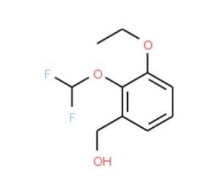 [2-(difluoromethoxy)-3-ethoxyphenyl]methanol - chemical structure image
