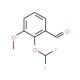 2-Difluoromethoxy-3-methoxy-benzaldehyde - chemical structure image