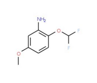 2-(difluoromethoxy)-5-methoxyaniline - chemical structure image