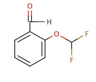 2-(Difluoromethoxy)benzaldehyde (CAS 71653-64-0) - chemical structure image