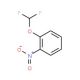2-(Difluoromethoxy)nitrobenzene (CAS 22225-77-0) - chemical structure image