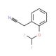 2-(Difluoromethoxy)phenylacetonitrile (CAS 41429-22-5) - chemical structure image
