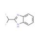 2-Difluoromethyl-1H-benzoimidazole (CAS 705-09-9) - chemical structure image