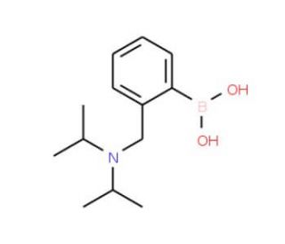 2-((Diisopropylamino)methyl)phenylboronic acid (CAS 95753-26-7) - chemical structure image
