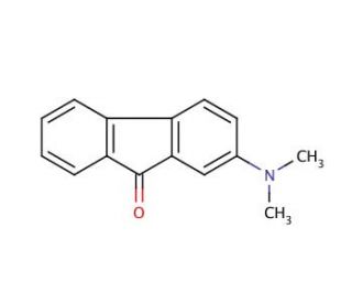 2-Dimethylamino-9-fluorenone (CAS 18158-43-5) - chemical structure image