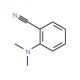 2-Dimethylamino-benzonitrile (CAS 20925-24-0) - chemical structure image