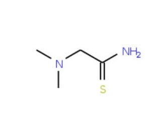 2-(dimethylamino)ethanethioamide (CAS 114166-44-8) - chemical structure image