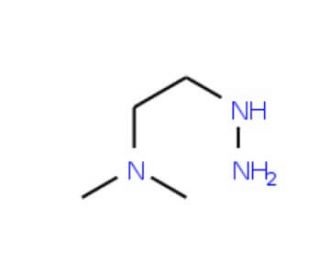 [2-(dimethylamino)ethyl]hydrazine (CAS 1754-57-0) - chemical structure image
