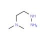 [2-(dimethylamino)ethyl]hydrazine (CAS 1754-57-0) - chemical structure image