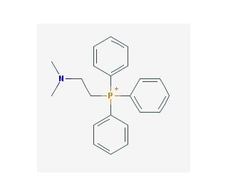 (2-Dimethylaminoethyl)triphenylphosphonium bromide (CAS 21331-80-6) - chemical structure image