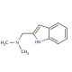 2-[(Dimethylamino)methyl]indole (CAS 3978-16-3) - chemical structure image
