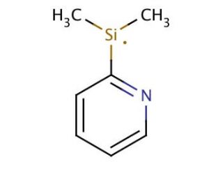 2-(Dimethylsilyl)pyridine (CAS 21032-48-4) - chemical structure image