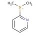 2-(Dimethylsilyl)pyridine (CAS 21032-48-4) - chemical structure image