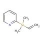 2-(Dimethylvinylsilyl)pyridine (CAS 321155-39-9) - chemical structure image