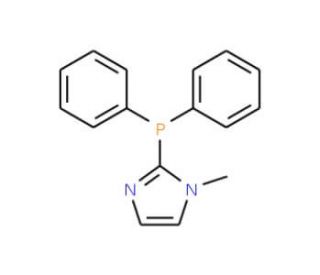 2-(diphenylphosphino)-1-methyl-1H-imidazole (CAS 150404-18-5) - chemical structure image