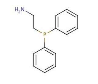 2-(Diphenylphosphino)ethylamine (CAS 4848-43-5) - chemical structure image