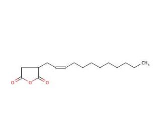 (2-Dodecen-1-yl)succinic anhydride (CAS 19780-11-1) - chemical structure image