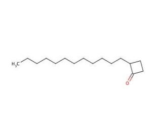 2-Dodecylcyclobutanone (CAS 35493-46-0) - chemical structure image