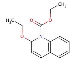 2-Ethoxy-1-ethoxycarbonyl-1,2-dihydroquinoline (CAS 16357-59-8) - chemical structure image