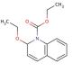 2-Ethoxy-1-ethoxycarbonyl-1,2-dihydroquinoline (CAS 16357-59-8) - chemical structure image