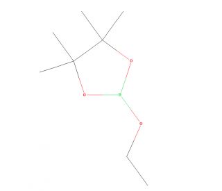 2-Ethoxy-4,4,5,5-tetramethyl-1,3,2-dioxaborolane (CAS 1126-93-8) - chemical structure image