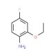 2-Ethoxy-4-fluoro-phenylamine - chemical structure image