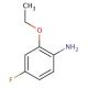 2-ethoxy-4-fluoroaniline (CAS 850568-36-4) - chemical structure image