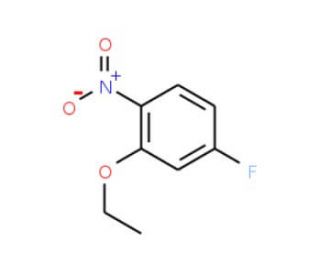 2-Ethoxy-4-fluoronitrobenzene (CAS 28987-44-2) - chemical structure image