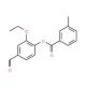 2-Ethoxy-4-formylphenyl 3-methylbenzoate - chemical structure image
