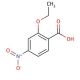 2-Ethoxy-4-nitrobenzoic acid (CAS 2486-66-0) - chemical structure image