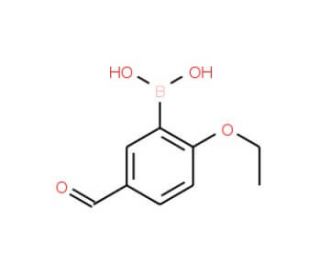 2-Ethoxy-5-formylphenylboronic acid (CAS 1003042-92-9) - chemical structure image