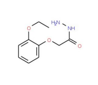 (2-Ethoxy-phenoxy)-acetic acid hydrazide (CAS 300821-55-0) - chemical structure image