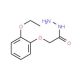 (2-Ethoxy-phenoxy)-acetic acid hydrazide (CAS 300821-55-0) - chemical structure image