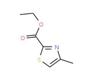 2-(Ethoxycarbonyl)-4-methyl-1,3-thiazole (CAS 7210-73-3) - chemical structure image