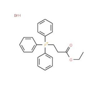 2-(Ethoxycarbonyl)ethyl triphenylphosphonium bromide (CAS 42843-94-7) - chemical structure image