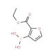 2-(Ethoxycarbonyl)furan-3-boronic acid (CAS 1150114-62-7) - chemical structure image