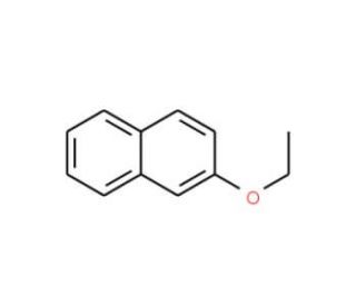 2-Ethoxynaphthalene (CAS 93-18-5) - chemical structure image