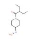 2-ethyl-1-[4-(hydroxyimino)piperidin-1-yl]butan-1-one - chemical structure image