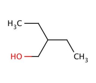 2-Ethyl-1-butanol (CAS 97-95-0) - chemical structure image
