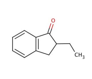 2-Ethyl-1-indanone (CAS 22351-56-0) - chemical structure image
