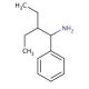 2-ethyl-1-phenylbutan-1-amine - chemical structure image