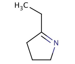 2-Ethyl-1-pyrroline - chemical structure image