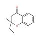 2-Ethyl-2-methyl-chroman-4-one (CAS 73509-12-3) - chemical structure image